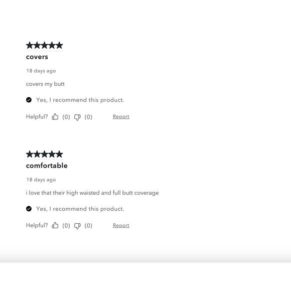 Aerie Black High Waisted Full Coverage Bikini Bottom NWT Women's Medium Swimwear - Picture 12 of 12